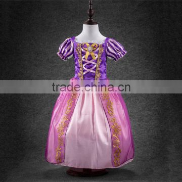 WONDERLAND children clothes elsa dress cosplay costume kids halloween costumes