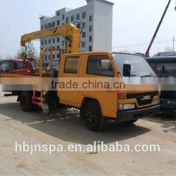 Japnese engine technology double row JMC truck crane HOT SALE !