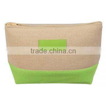 Promotional Allure Jute Cosmetic Bag/makeup Bags photo-2