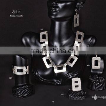 Unique Design Turkish Ottoman Style Earrings Satir 4547