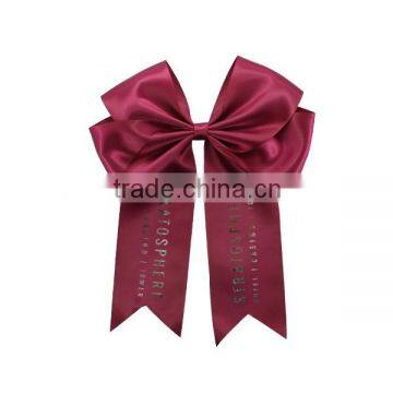 Printed ribbon bow for gift packing