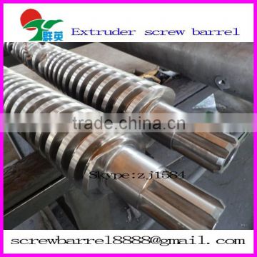 PVC bimetallic 51/105 conical twin screw and barrel