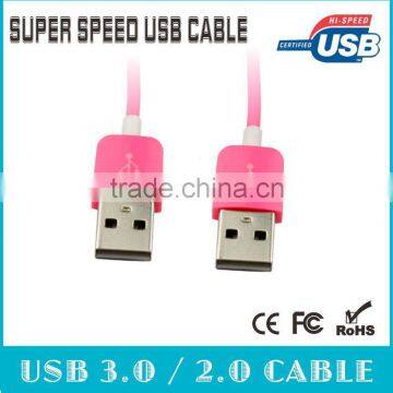 2014 New arrive fabric braided 10cm usb cable for keyboards mice printers