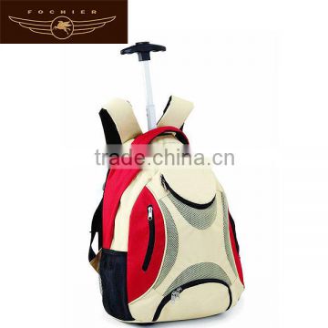 Eminent trolley backpack bag with detachable backpack