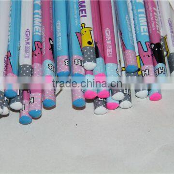 china school stationery triangle hb pencil