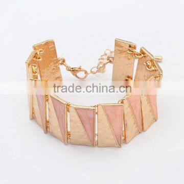 wholesale cheap epoxy bracelet ,Fashion Charm Jewelry gold bracelet ,European and American 2016 latest fashion gold bracelet