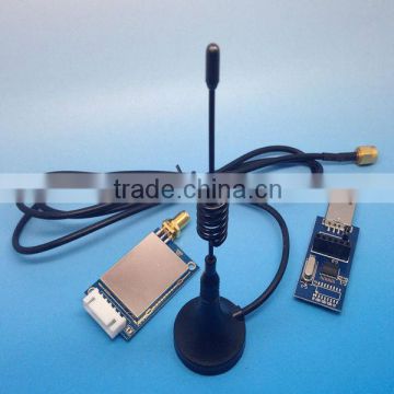 hot sale 433/470/868/915 MHz wireless rf transceiver module TTL/RS232/RS485 sucker antenna usb converter board