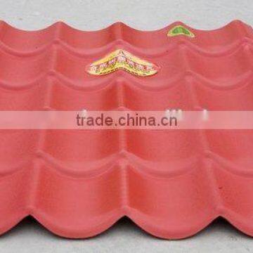 Professional manufacturer waterproof performance synthetic resin europe style resin roof tile