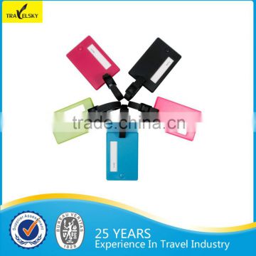 Good quality wholesale luggage tag plastic