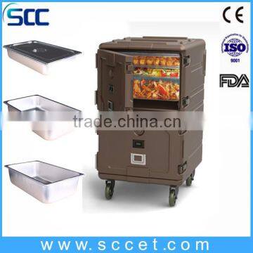 Food warmer and transport cabinet with element use in catering and restaurant with FDA