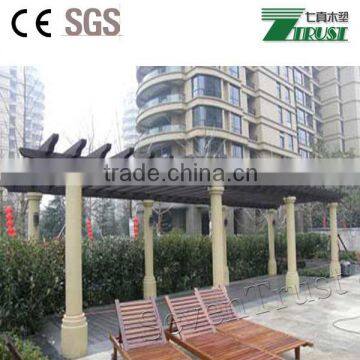 Beautiful outdoor Garden pergolas , WPC pergola from China