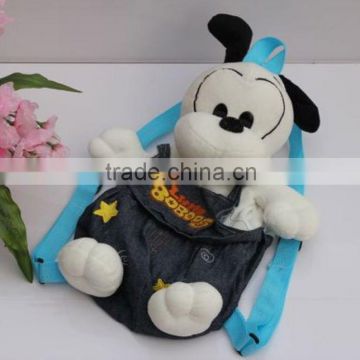 plush animal bag