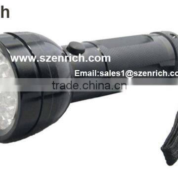 UV LED torch light / CE &RoHS,DC4.5V,3W