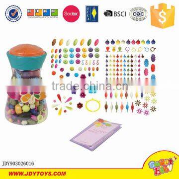 New design festival 200pcs DIY pop bead jewelry toy