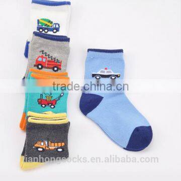 Pretty cartoon character wholesale children kids socks China sock factory