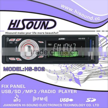 cheap 1 din fix panel car mp3 player