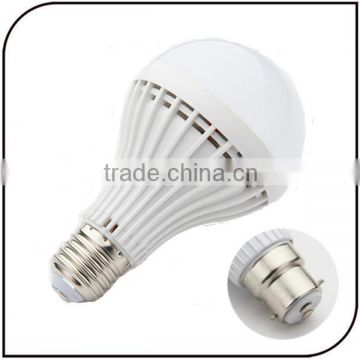 Hot sell Warm & Cool White plastic led bulb light E27 energy saving high power 7w led bulb