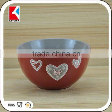 custom printed stoneware bowl,ceramic soup bowl wholesale