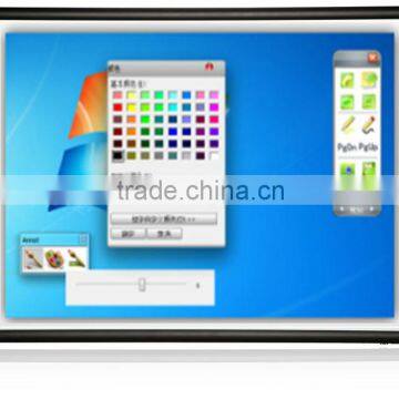 95"(16:9) wall mount multi touch interactive electronic whiteboard smart board