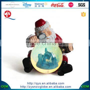 2016 Best sellers Santa Claus Snow Globe Glass For sales