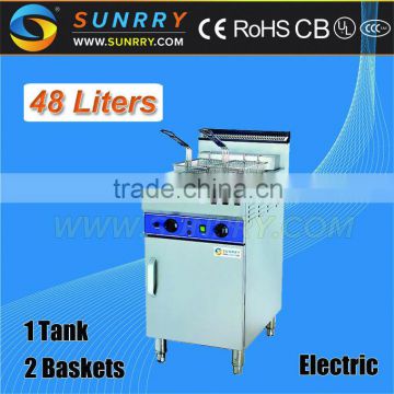 commercial fat fryer 48l Stainless Steel electric deep fryer (SY-FF148 SUNRRY)