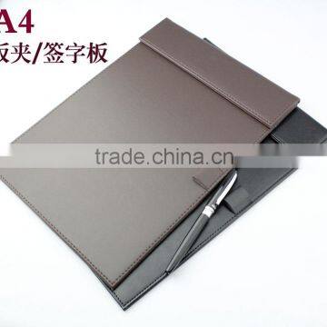 Business PU holder, leather conference document holder , a4,a5 leather document holder .