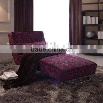 purple lounge Sofa/Fashionable style chaise