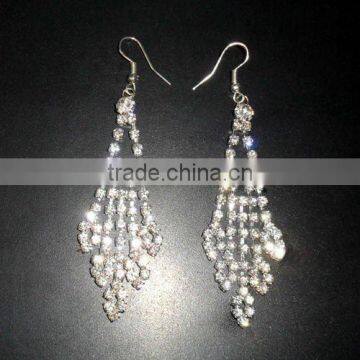 drop bridal earrings