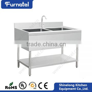 Guangdong Supplier Furnotal Free Standingkitchen Stainless Steel Sink