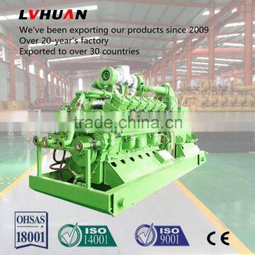 2016 hot sale high quality CE standard coal fuel 600kw gas generaor