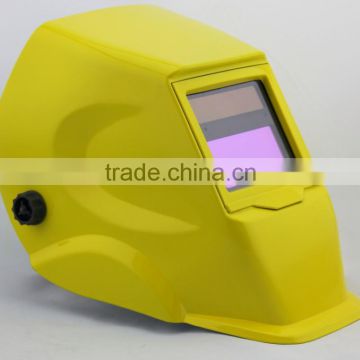 Welding helmet with single shade