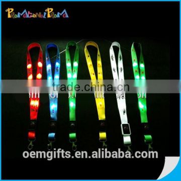 Hot Nylon thin lanyard with customized logo