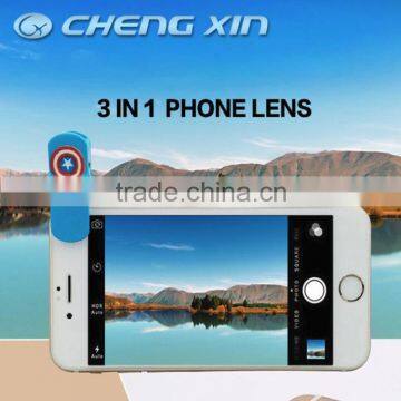 Mobile Phone Camera 0.4x Wide Angle clip Lens for iPhone and Android