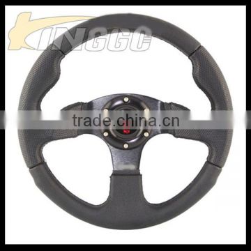 Guangzhou Hot Wheel Brand Universal 13 Inch PVC Steering Wheel