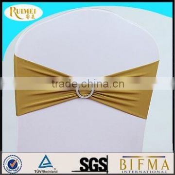 SH1003-2wholesale spandex chair sash with buckle