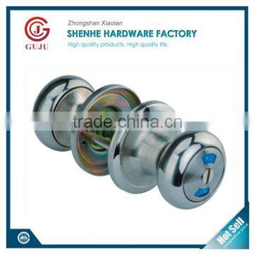 High Security Tubular Privacy Round Door Knob Set