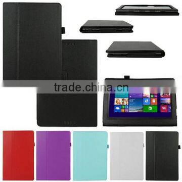 Folio Stand Flip Leather Case for ASUS Transformer Book T100 T100TA 10.1 inch