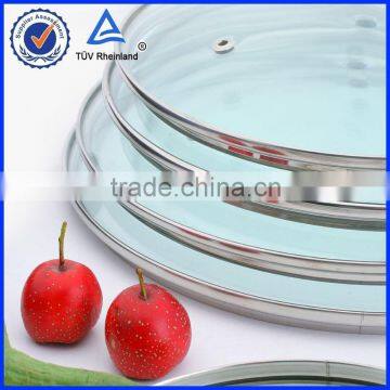 Hot selling!! ceramic tempered cookware lid with best quality