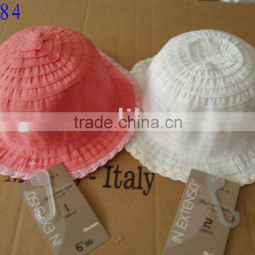 ribbon hat, children hat