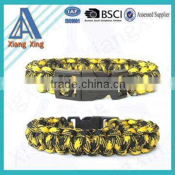 Promotion Outdoors self rescue paracord survival bracelets