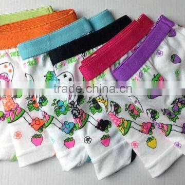 Cartoon full Indian children bread pants / baby cotton floral underwear / Children underwear                        
                                                Quality Choice