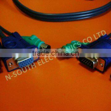 3+4 Copper KVM Switch Cable 1.5m