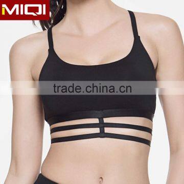 Nylon And Spandex Active Wear Wholesale Hot Sexy Seamless Women Sports Bra