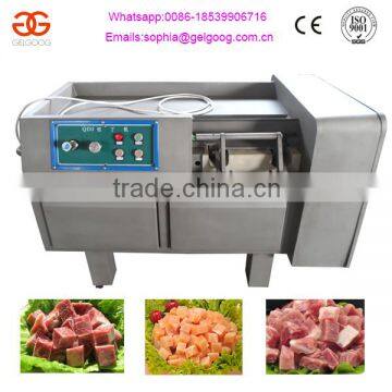 Fresh Beef Meat Cutter Fresh Meat Cubes Cutting Machine