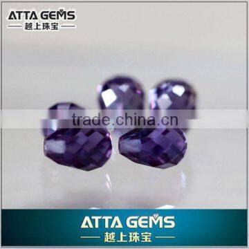 #55 synthetic alexander corundum - cute drop cut created alexander sapphire