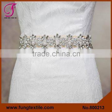 FUNG 800213 Wholesales Stock Bridal Crystal Rhinestones Wedding Belt                        
                                                Quality Choice