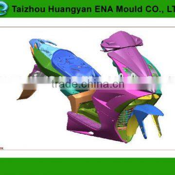 2014 New Model Plastic Autobike Mould