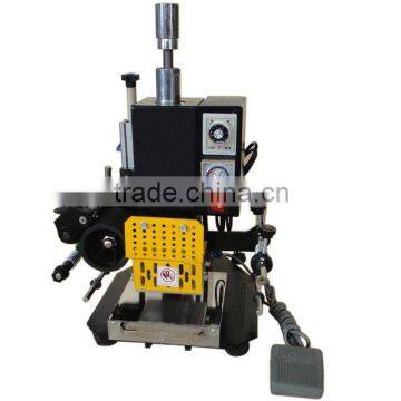 TAM-90 Mini Semi-Automatic Single Color Letterpress Intermittent Leather Stamping Machine for business card printing