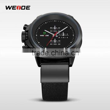 WEIDE Brand Military Watches Japan Quartz Movement Leather Strap 3ATM Waterproof Fashion Watch Outdoor Fun & Sports Clock