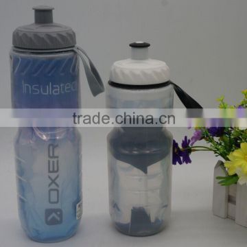 Indulated 750ML double-wall plastic water bottle for sports